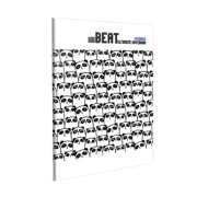 Thumbnail 6 of Gipta Тетрадка Beat, А4, бяла хартия, малки квадратчета, PP корица, 40 листа