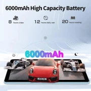 Thumbnail 3 of Таблет Pritom E10, 10'', Octa Core, 64 GB, 8 GB RAM, Android 13, IPS, A523 Octa Core, предна камера 2 MP, сив