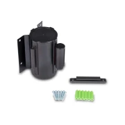 Thumbnail 3 of Лента за ограничително колче, за стенен монтаж, 200 cm, черна, широчина 45 mm