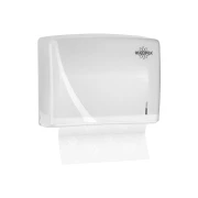 Thumbnail 1 of Диспенсър за кърпи за ръце Rulopak Elite, бял, за 200 кърпи, 28 х 16 х 23 cm