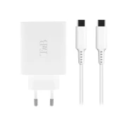 Thumbnail 3 of Зарядно устройство TNB iClick, за лаптоп и смартфон, 65W, USB Type-C, USB Type-A, дължина 2 m