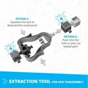 Thumbnail 19 of Engino Конструктор Inventor Mechanics - Четириколка, 5 в 1