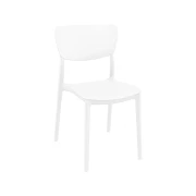 Thumbnail 3 of Градински стол RFG Moon, пластмасов, до 120 kg, бял