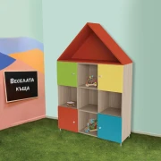 Thumbnail 3 of Къща, детски модул, 120 х 40 х 128 cm, ПДЧ 18 mm