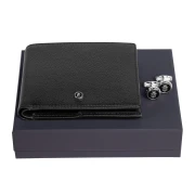 Thumbnail 1 of Festina Комплект портфейл и ръкавели Button, черни