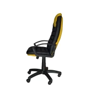 Thumbnail 3 of Геймърски стол Tunis, екокожа, Tilt механизъм, полиамидна основа, до 120 kg, черно-жълт
