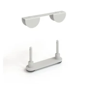 Thumbnail 1 of Крак Narbutas My Space, метален 130 х 30 х 18 mm, бели