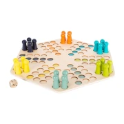 Thumbnail 5 of Small Foot Игра Не се сърди, човече, XXL, дървено, за шестима играчи