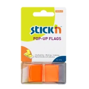 Thumbnail 1 of Stick'n Самозалепващи се индекси, PVC, 45 x 25 mm, оранжеви, 50 броя