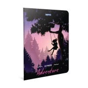 Thumbnail 3 of Gipta Тетрадка Adventure, А4, бяла хартия, широки редове, картонена корица, 60 листа