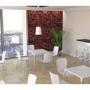 Thumbnail 2 of Градински стол RFG Mellon, пластмасов, до 120 kg, оранжев