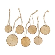 Thumbnail 2 of Creativ Company Дискове, дървени, с връв, 7 броя