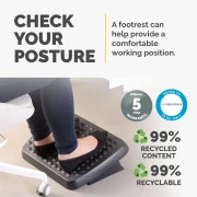 Thumbnail 6 of Fellowes Поставка за стъпала, с променлив наклон