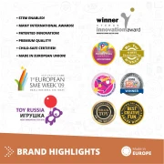 Thumbnail 2 of Engino Конструктор Steamlabs Junior - Научи за дивите животни