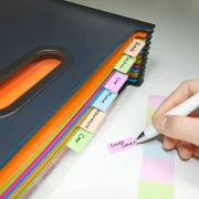 Thumbnail 7 of Rapesco Папка Germ-Savvy Supafile, тип хармоника, с 13 отделения, черна