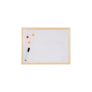 Thumbnail 3 of Office 1 Бяла дъска, магнитна, с дървена рамка, 40 x 60 cm