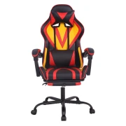 Thumbnail 8 of Геймърски стол RFG Max Game, екокожа, Multi-function механизъм, метална основа, до 150 kg, черно-жълт, сглобена мостра