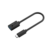 Thumbnail 2 of Адаптер Genius ACC-C2AC, с кабел, USB Type-A към USB Type-C, 21 cm, черен