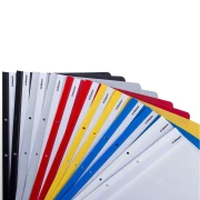 Thumbnail 2 of Office 1 Папка, PP, с перфорация, цветове асорти, 12 броя