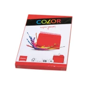 Thumbnail 2 of Elco Пощенски плик, C6, 114 х 162 mm, 100 g, прав капак със самозалепваща лента, червен, 25 броя