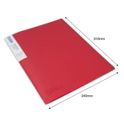 Thumbnail 3 of Rapesco Папка Germ-Savvy, PP, с 20 джоба, червена