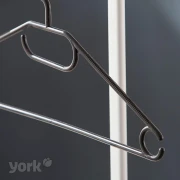 Thumbnail 2 of Закачалка за дрехи York, пластмасова, 10 броя, 42 х 22 х 70 cm