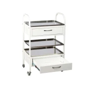 Thumbnail 5 of Количка, манипулационна, с две чекмеджета, метална