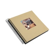 Thumbnail 4 of Goldbuch Албум, с 40 черни страници, със спирала, 20 х 20 cm, бежов