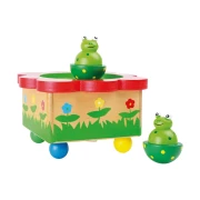 Thumbnail 2 of Small Foot Музикална кутия Езеро с жаби, дървена, 12 cm