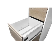 Thumbnail 3 of Кардекс RFG, метален, 1 x 4 чекмеджета, 452 х 620 х 1331 mm, кехлибарен дъб и бяло