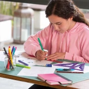 Thumbnail 2 of Milan Чертожен комплект Acid Flex & Resistant, 4 части, син