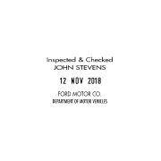 Thumbnail 2 of Colop Датник Green Line S360/03, с цифри и клише, 45 x 30 mm, син