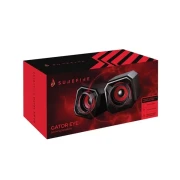 Thumbnail 8 of Тонколони SureFire Gator Eye, геймърски, 70 dB, 80 - 20000 Hz, 5 W, червени