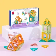 Thumbnail 3 of Deli Конструктор Genius, магнитен, 35 части