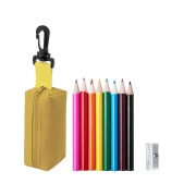 Thumbnail 1 of Medina Моливи, 8 цвята, с острилка, в жълт калъф