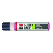 Thumbnail 1 of Marabu Контур за текстил Glitter Liner, № 533, 25 ml