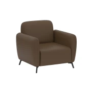 Thumbnail 5 of Фотьойл RFG Lisa, екокожа, 830 х 750 х 780 mm, кафяв