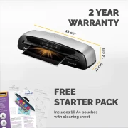 Thumbnail 7 of Ламинатор Fellowes Saturn 3i, A4, за фолио до 125 микрона, максимална широчина на фолиото 235 mm