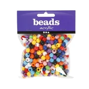 Thumbnail 2 of Creativ Company Мъниста, пластмасови, цветни, 70 g