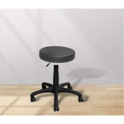 Thumbnail 3 of Офис стол RFG-табуретка Twist Black, екокожа, до 120 kg, черен