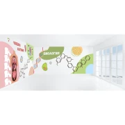 Thumbnail 2 of STEM Тапет за кабинетите по химия, биология и физика, комплект L1, 100 x 100 cm