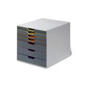 Thumbnail 2 of Durable Бокс за документи Varicolor, със 7 чекмеджета ,сив