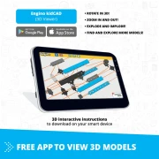 Thumbnail 5 of Engino Конструктор Inventor Mechanics - Самолет, 5 в 1