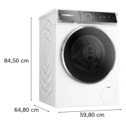 Thumbnail 7 of Пералня Bosch WGB24400BY, серия 8, 9 kg, бяла, клас A, 1400 оборота