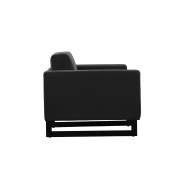 Thumbnail 6 of Диван RFG Toledo, двуместен, екокожа, метална основа, черен