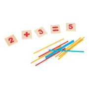 Thumbnail 9 of Small Foot Комплект математика, с цифри и пръчки, дървени, в кутия