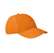 Thumbnail 1 of More Than Gifts Бейзболна шапка Basie, 6-панелна, памучна, оранжева