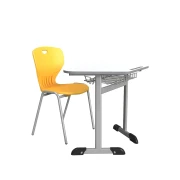 Thumbnail 5 of Ученическа маса RFG Jam, едноместна, от I до IV клас, 700 х 500 х 670 mm, MDF, сива