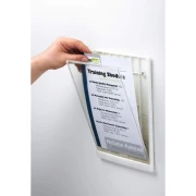 Thumbnail 2 of Durable Табела за врата Click Sign, A4, вертикална, графит