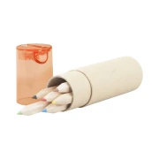 Thumbnail 2 of Cool Цветни моливи Gallery, в кутия, с оранжева острилка, 6 броя